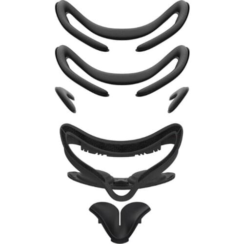 E65A for oculus Quest 2 VR Accessories Facial Interface Bracket PU Leather Foam Face Cover Pad Replacement