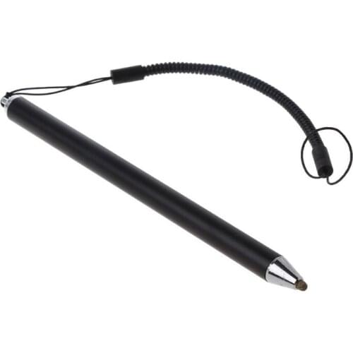 Anti-lost Lanyard Touch Screen Stylus Pen Fibre Stylus Mesh Micro Fiber Tip Pen for iPad 2018 iPhone Smart Phone Tablet