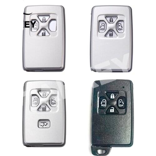 Car Keyless Smart Remote Key for Toyota Alphard Estima Vellfire RAV4 Car Intelligent Smart Key Board No. 0870 0780 6230 0751