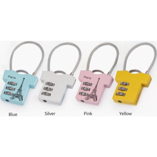 Travel Backpack Padlock Trolley Case Luggage Lock Tool Bag Luggage Bag Lock Metal Padlock Drawer Lock Combination Lock