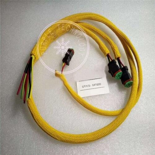 Diesel engine oil hydraulic pump drive cable line for CAT E320D