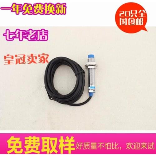 A- Level Inductive Proximity Induction on/off LJ12A3-4-Z/BX Three-Wire Normally Open PN Metal Sensor M8