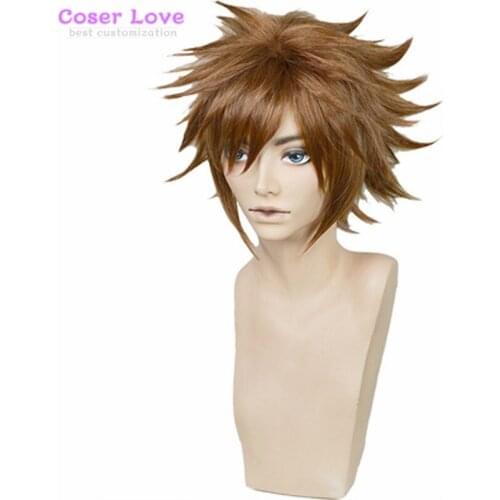 Kingdom Hearts 3 Sora brown anime and comic headwear for Cosplay Halloween Christmas Carnival Costume
