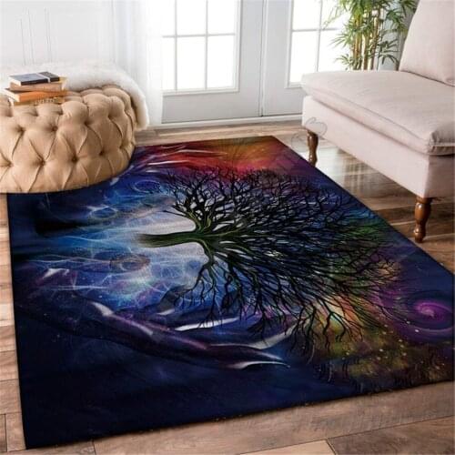 Tree Area Rug 3D All Over Printed Non-slip Mat Dining Room Living Room Soft Bedroom Carpet 01