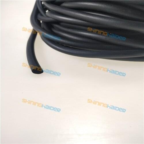 Length 30m diameter 8mm round EPDM rubber foaming sealing strip distribution cabinet box door EPDM foaming sealing strip
