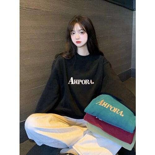 LIEZHAMO Women's Sweatshirts With Inscriptions