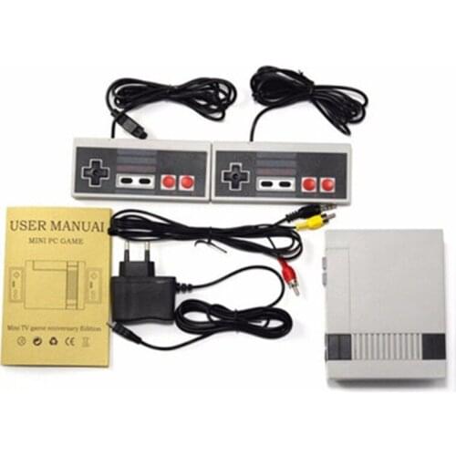 Mini TV Handheld Family Recreation Video Game Console AV Port Retro Built-in 500/620 Classic Games 2pcs Gamepad Gaming Player