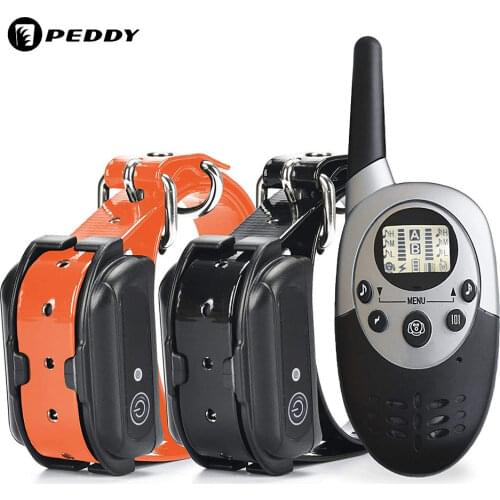 800Y Dog Training Collar Waterproof Rechargeable Dog Bark Control Device with Vibration Electric Shock dogs отпугиватель собак