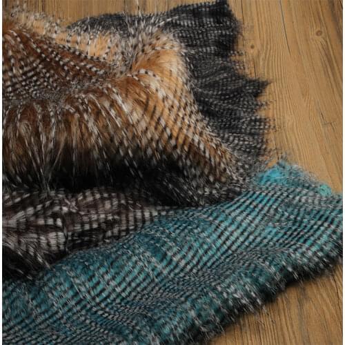 Plush faux fur clothing pillow background cloth decoration material,faux fur fabric,160cm*45cm/pcs