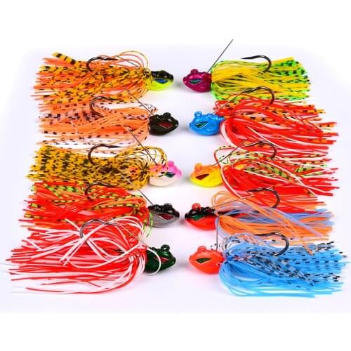 10pcs 13g Spinner Bait Fishing Lures Baits Sequins Soft Fishing Lure Buzzbait Artificial Rubber Skirt Chatterbait Bass Pesca