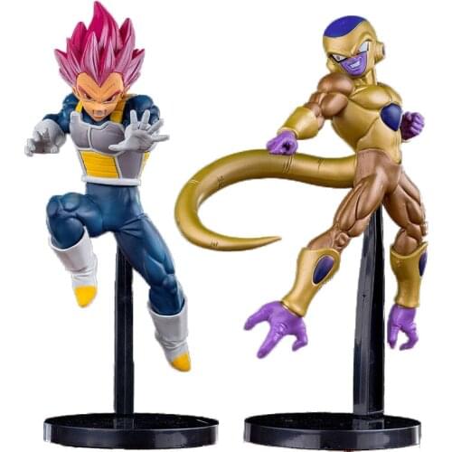 Dragon Ball Super Saiyan Vegeta Gold Frieza Figura Dragon Ball Z Goku Vegeta Action Figure Anime Birthday Collectible Gifts