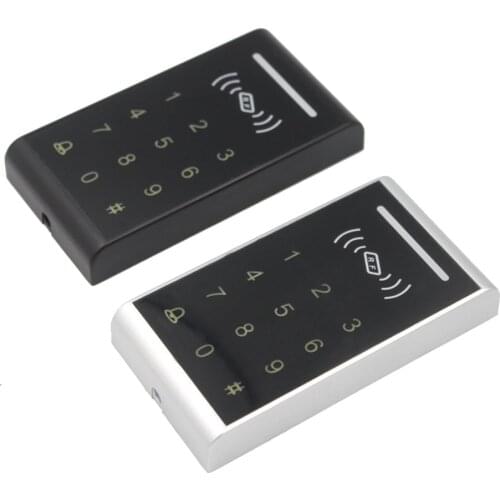 RFID Card Backlight Touch Access Control Keypad 125khz Card Opener 26 Reader System Wiegand Output Door Card Lock Reader