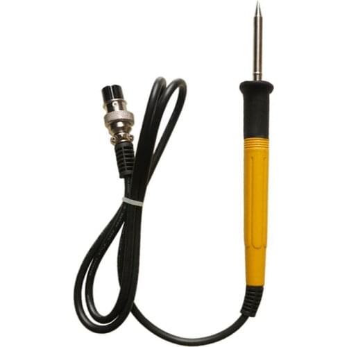 Solder Handle Iron + T12 Soldering Heater Tip For SUNKKO 709A 709AD 709AD+ Series Spot Welder Pen Welding Equipment 2021