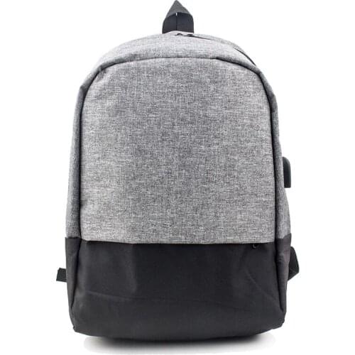 Computer Backpack USB Rechargeable Large Capacity Computer Backpacks Comfortable Balance Zipper Student Backpack