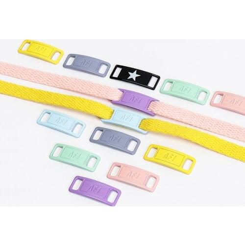 AF1Shoelaces buckle Shoes Decorations Sneaker Kits Metal Lace Buckle Stylish and suitable for all kinds of flat laces 2pcs/pair