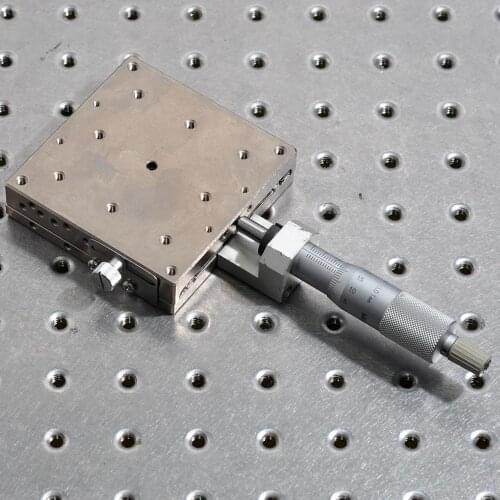 SURUGA BSS16-80AR translation adjustment table manual high precision fine adjustment displacement sliding table stainless steel