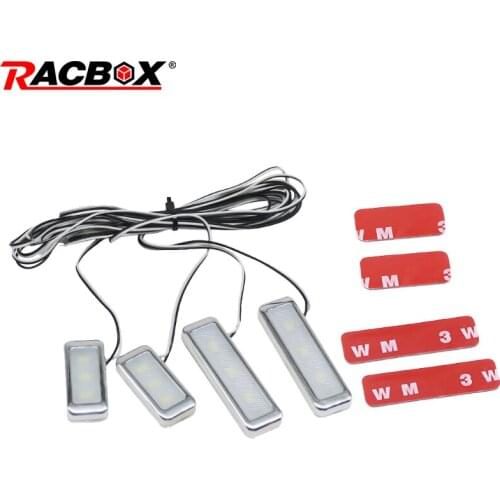 4 Colors Led Car Door Atmosphere Lamps Lighting Door Handrail Handle Bowl Lamp Decoration Car interior Ambient Light