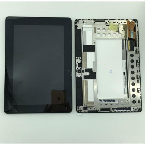 Small scratches LCD Display Monitor Touch Screen Panel Digitizer Assembly Frame For Asus MeMo Pad Smart ME301 ME301T K001 TF301T