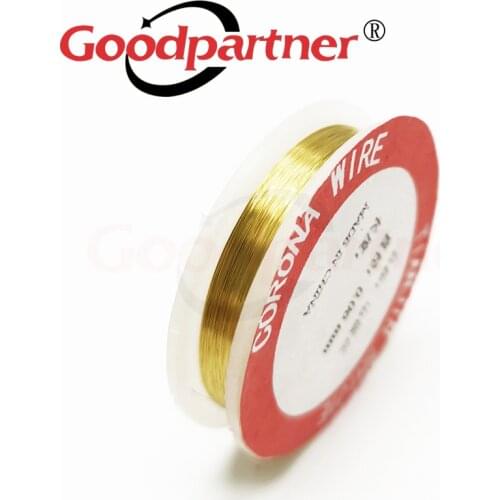 1X Goodpartner Printer Copier Parts 0.06mm Golden CORONA WIRE Electrode Tungsten Wire for Kyocera Samsung Xerox HP Canon Ricoh