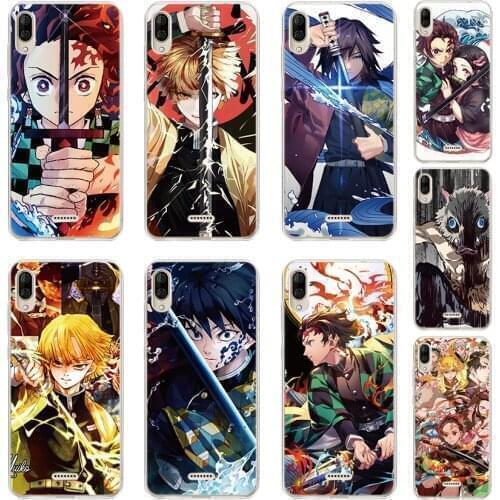 For Asus-Zenfone ROG phone 3 ZS661KS 2 ZS660kl 7 Pro ZS671KS 7 ZS670KS 6 2019 ZS630kl 5 ZE620KL Demon Slayer phone case