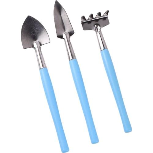 Gardend Cultivation Mini Gardening Planting Kit Garden Rake Shovel Courtyard Succulent Plants Transplanting Digging Weeding Tool