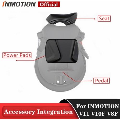 Original INMOTION V11 Seat Saddle Honeycomb Pedals Unicycle Protect Leg Power Pads V10F V8 Side Upgrade Parts Accessories