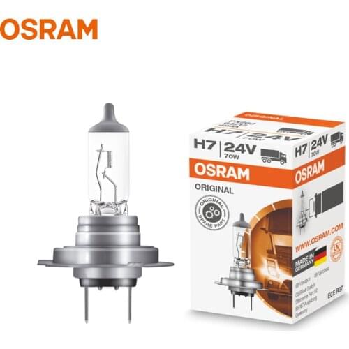 OSRAM Truck H7 24V 70W 64215 PX26d 3200K Germany CLASSIC Original Head Lamp High Low Beam Fog Bulb OEM Quality (Single)
