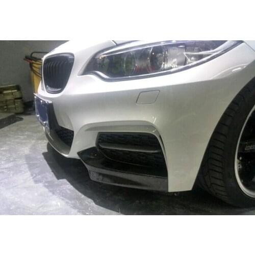 Fit For Bmw 2 Series F22 m Tech Carbon Fiber Lip Wrap Angle Refitting Large Surround Front Spoiler