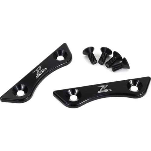 Fit For Kawasaki Z900 ABS 2017-2021 Z900 2017-2019 Footpeg Block Off Plate Blanking Plates CNC Rear Passenger Peg Holes Cover