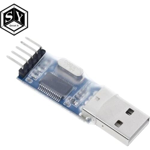 1PCS Great IT USB to TTL/USB-TTL/STC microcontroller programmer PL2303 in nine upgrades plate with a transparent cover