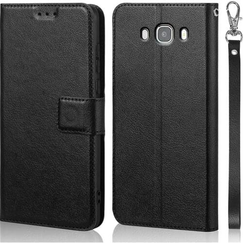Luxury Flip Case for Samsung Galaxy J7 2016 J710 J710F J710H Cover Original Book Design Leather Phone Coque Wallet Capa Stand