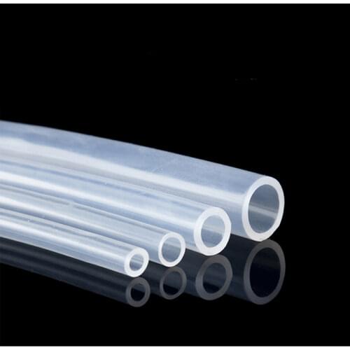 1/3/5 Meters Silicone hose Transparent Food Grade pipe 2mm 4mm 6mm 8mm10mm 12mm pipe Rubber hose Aquarium Soft Tubing Hose