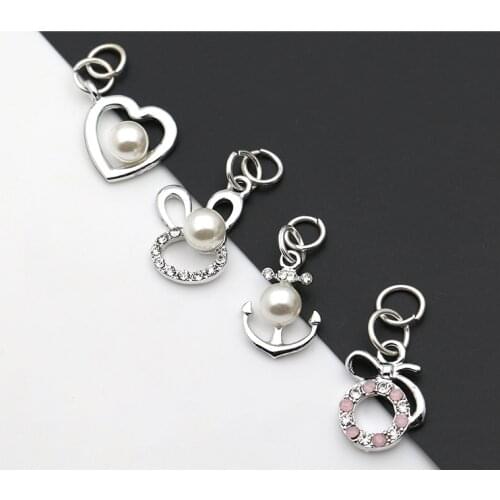 Zipper Sliders pendant clothes T-shirt skirt decoration accessories DIY key chain bag mobile phone hanging ornaments pull