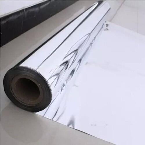 Super Heldere 20 M * 1.2 M Dubbele Gezicht Zilveren Bruiloft Spiegel Tapijt Podium Gangpad Runner Event Party Banket Decoratie