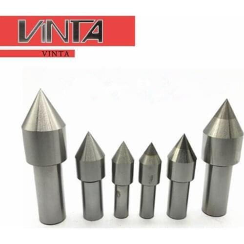 CNC Lathe Swivel Center Head movable thimble White steel alloy thimble No.3 No.4 No.5 Active thimble accessories