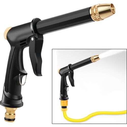 Car Washer Water Gun Watering Sprayer 360° Rotaing Spray Guns Nozzle Control Heavy Duty