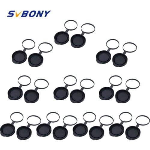 10 Pairs Binoculars Protective Rubber Objective Lens Caps 42mm for Fits Telescope with Outer Diameter 52-54mm W2590