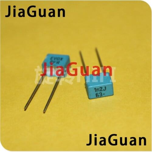 20PCS NEW EVOX PFR5 1200PF 63V P5MM MKP 122/63V film EVOX-RIFA PFR 122 1n2 1200pf/63v 0.0012UF