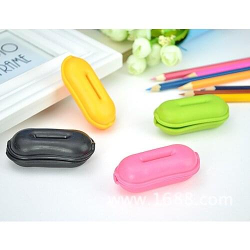 50PCS Colorful Peanut shape Earphone Winder Cable Earbud Line Cord Wrap Organizer Holder Tidy cable For Samsung HTC Xiaomi