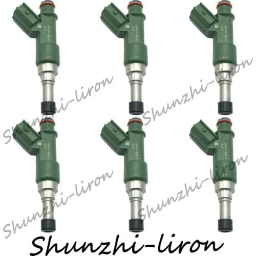 6pcs Fuel Injector For Toyota Hilux Vigo 2TR OEM 23250-0C050 23209-0C050