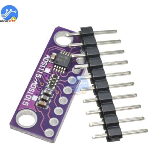 ADS1015 12 bit precision analog-to-digital converter ADC development board Module