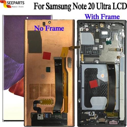 AMOLED For Samsung Note 20 Ultra LCD Display Touch Screen Digitizer For Samsung Galaxy Note20 Ultra 5G SM-N985F SM-N985F/DS LCD