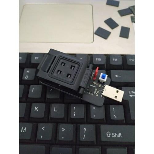 AU6989-GTD Test socket 8CE BGA132/152 Test rack, U disk solid particle test socket