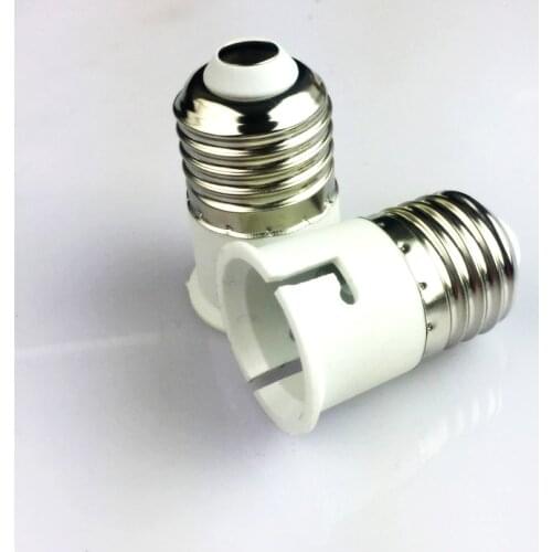 Goodland E27 to B22 Base LED Light Lamp Bulb Fireproof material Adapter Converter Socket Change