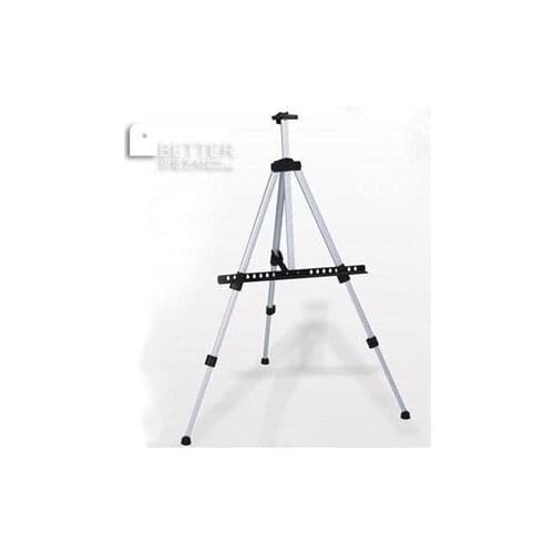 Freeshipping,Good quality, silvery professional Aluminium Easel