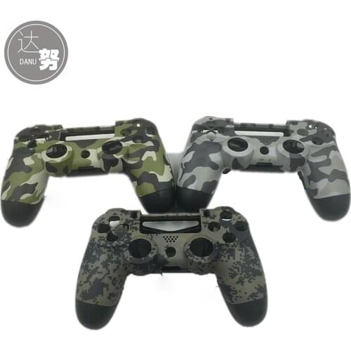 6sets OEM Camouflage Matte Body Housing Shell Case Part for PS4 Controller Dualshock 4