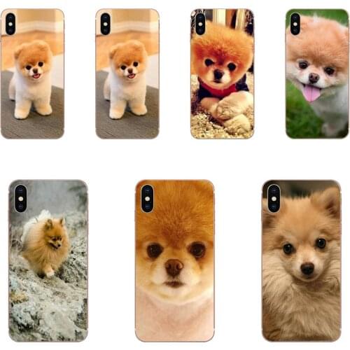 For Samsung Galaxy Note 10 pro Galaxy Note 10 Plus Galaxy Note 10 Lite M60s TPU Cell Cover Case Cute Boo Pomeranian
