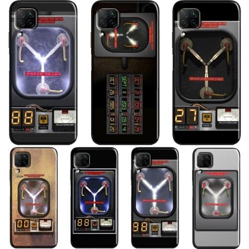 Back to the Future Flux Capacitor Case For Huawei P40 Lite P20 P10 P30 Pro Mate 10 20 Lite 30 Pro P Smart Z 2019 Cover