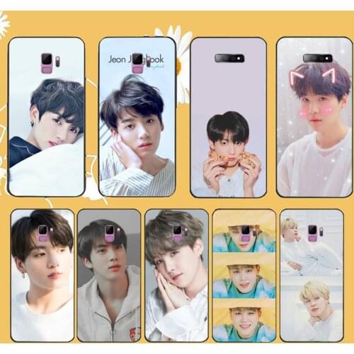 Kpop Park Jimin Jungkook Phone Case For Samsung galaxy S 9 10 20 A 10 21 30 31 40 50 51 71 s note 20 j 4 2018 plus