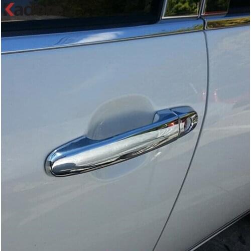 For Toyota Hilux Vigo Fortune Vios Corolla Innova RAV4 Camry 2005-2013 Chromed Door Handle Cover Trim Car Styling Accessories
